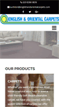 Mobile Screenshot of englishandorientalcarpets.com